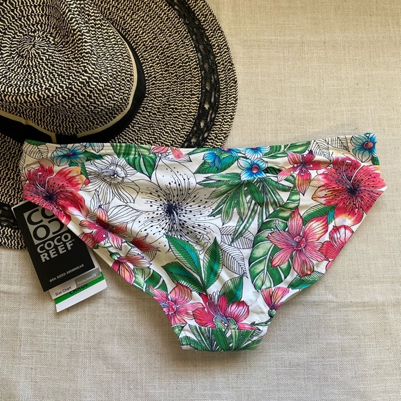 COCO REEF STAR BANDED BIKINI BOTTOM ALOHA ALLURE New - Picture 8 of 9